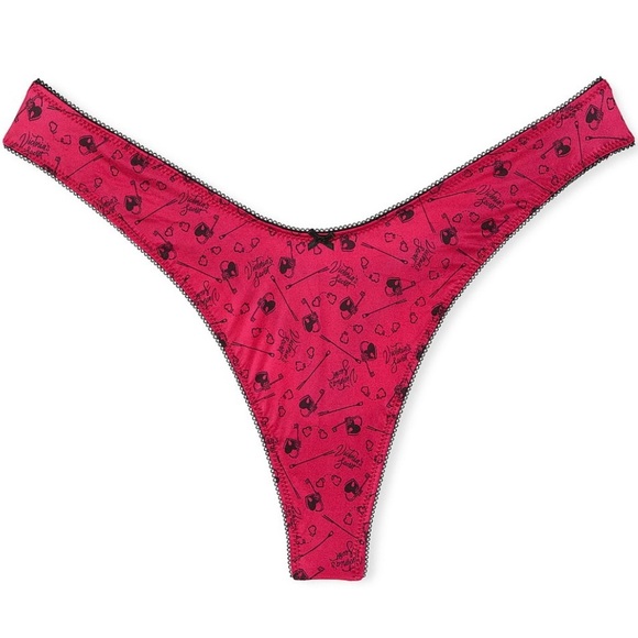 Victoria’s Secret Very Sexy Smooth Micro High-Leg Thong Panty | Size M Fuchsia - Picture 1 of 4